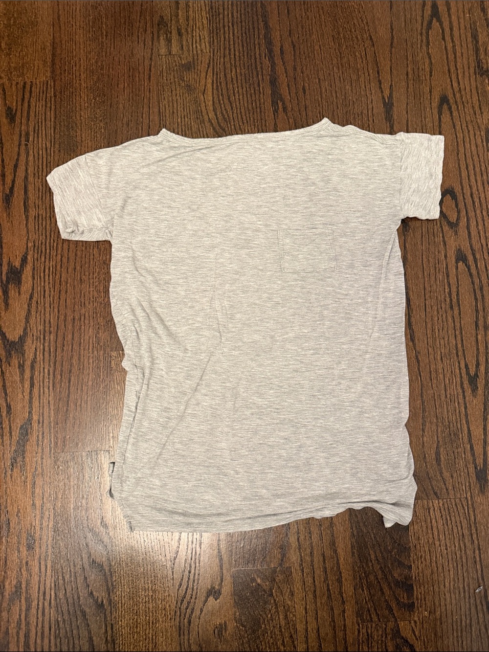 Light Gray Alexander Wang Basic Short Sleeve Tee size small